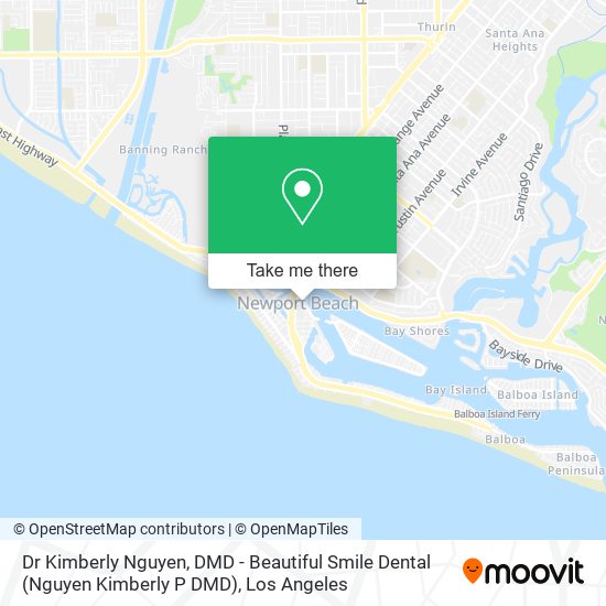 Mapa de Dr Kimberly Nguyen, DMD - Beautiful Smile Dental (Nguyen Kimberly P DMD)