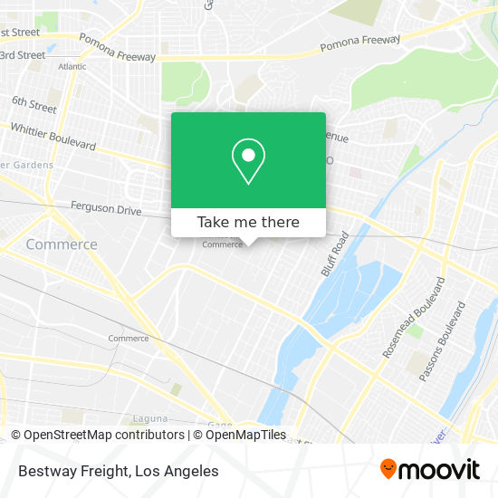 Bestway Freight map