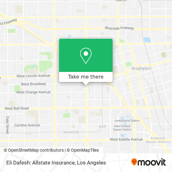 Eli Dafesh: Allstate Insurance map
