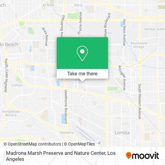 Mapa de Madrona Marsh Preserve and Nature Center