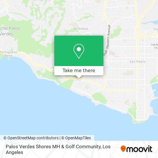 Mapa de Palos Verdes Shores MH & Golf Community