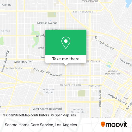 Mapa de Sanmo Home Care Service