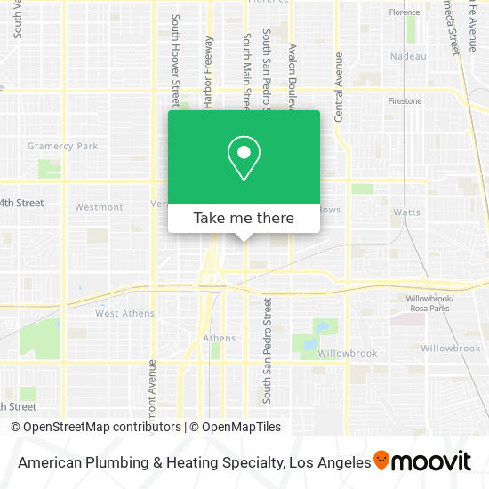 American Plumbing & Heating Specialty map