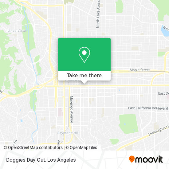 Doggies Day-Out map