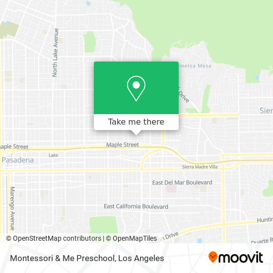 Montessori & Me Preschool map