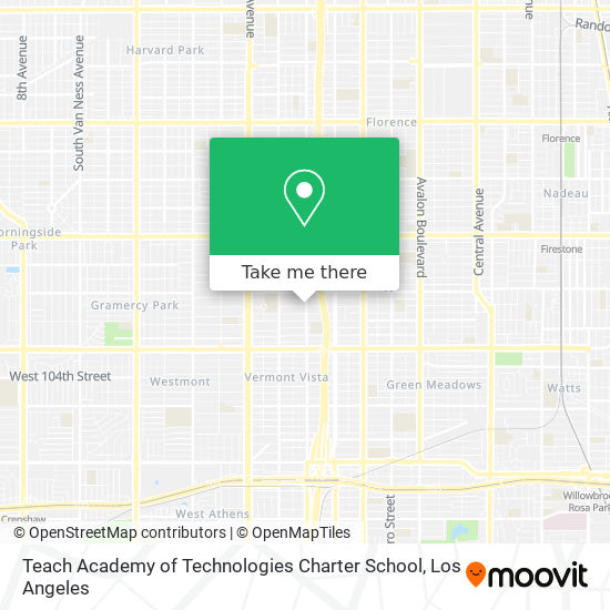 Teach Academy of Technologies Charter School map