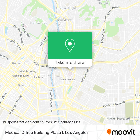 Medical Office Building Plaza I map
