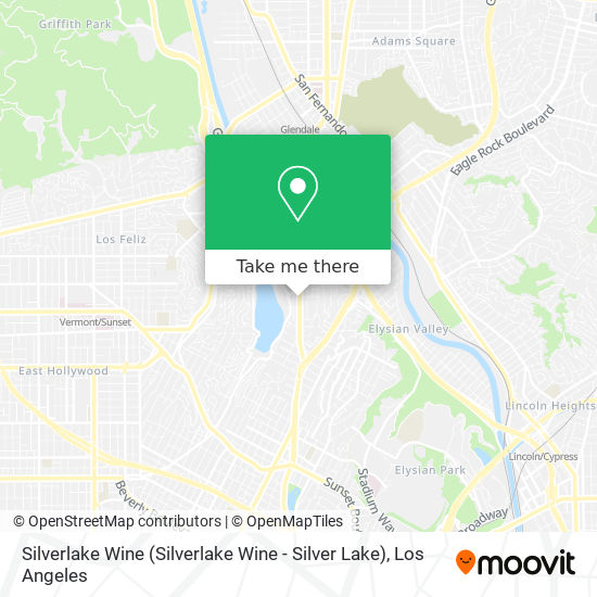 Silverlake Wine (Silverlake Wine - Silver Lake) map