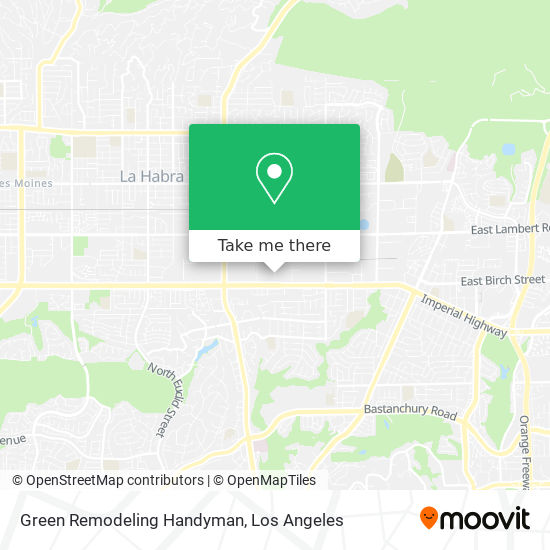 Green Remodeling Handyman map