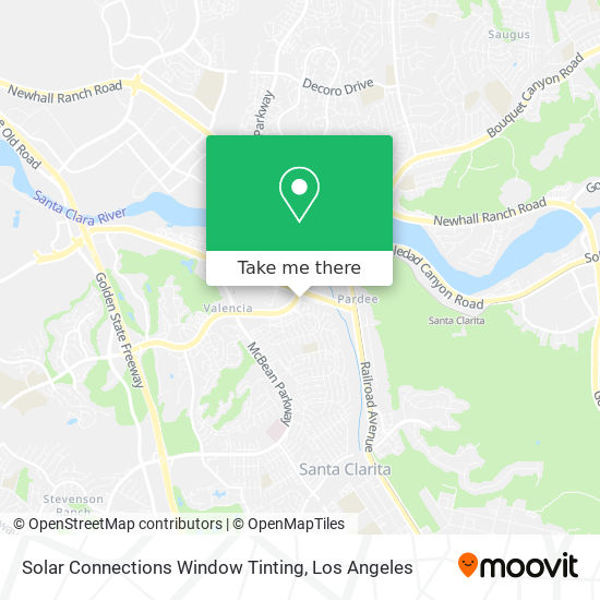 Solar Connections Window Tinting map