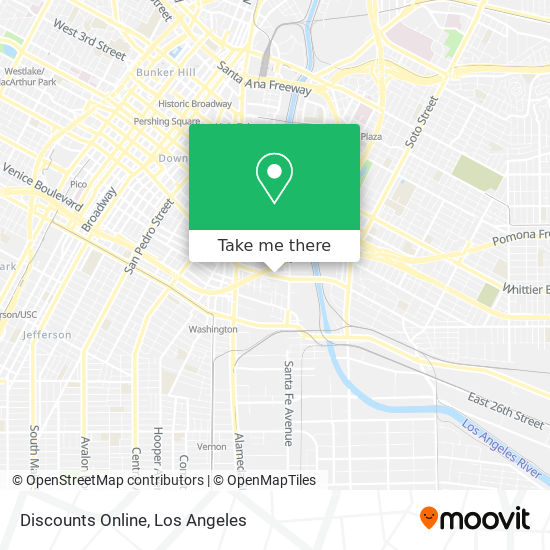 Discounts Online map