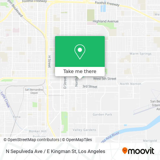 N Sepulveda Ave / E Kingman St map