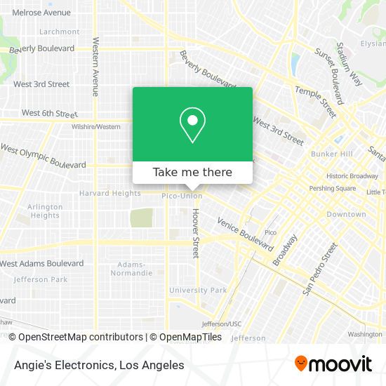 Mapa de Angie's Electronics