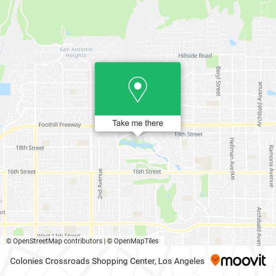 Colonies Crossroads Shopping Center map