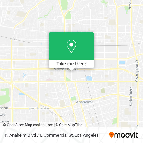 N Anaheim Blvd / E Commercial St map