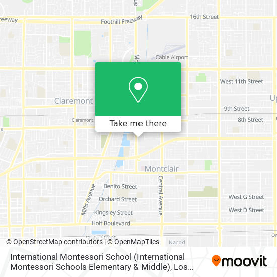 Mapa de International Montessori School (International Montessori Schools Elementary & Middle)