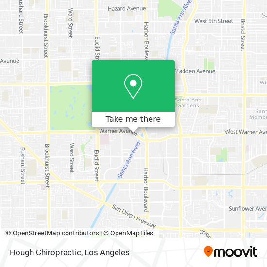 Hough Chiropractic map