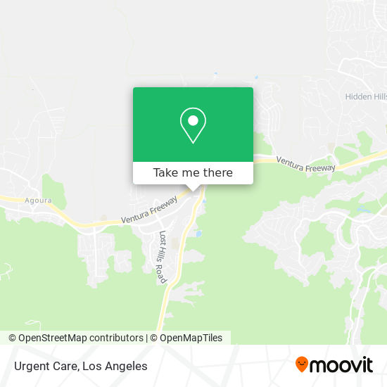 Urgent Care map