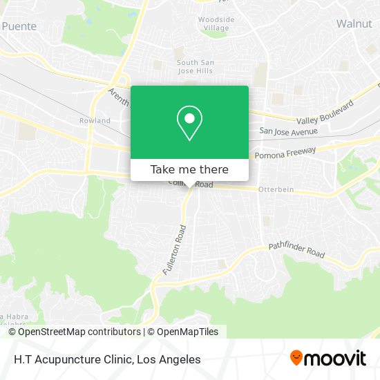 Mapa de H.T Acupuncture Clinic