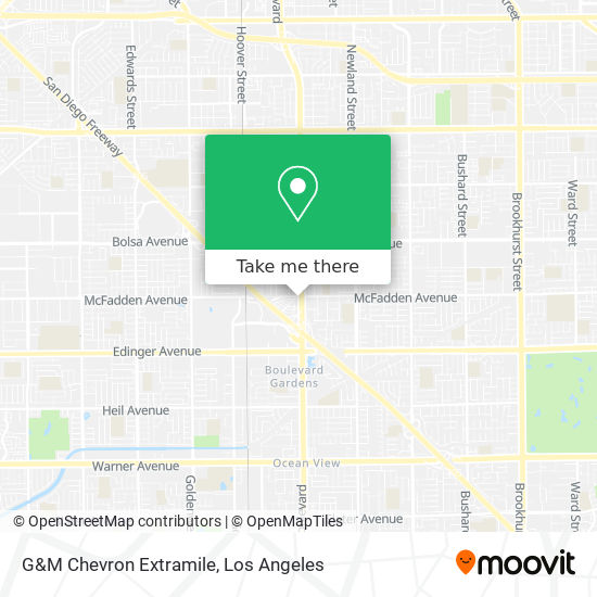 Mapa de G&M Chevron Extramile