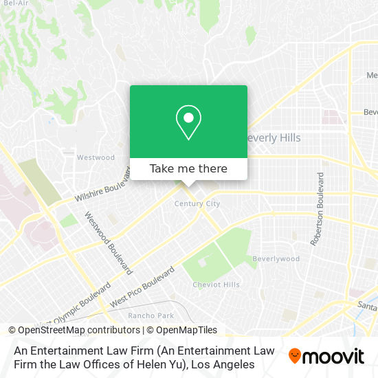 An Entertainment Law Firm (An Entertainment Law Firm the Law Offices of Helen Yu) map
