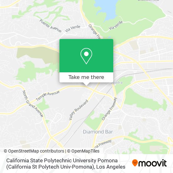 Mapa de California State Polytechnic University Pomona (California St Polytech Univ-Pomona)