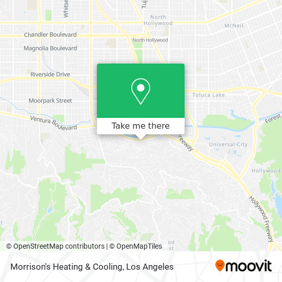 Morrison's Heating & Cooling map