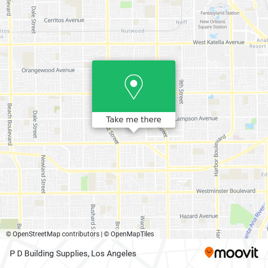 Mapa de P D Building Supplies