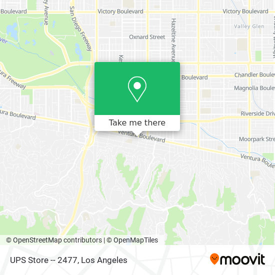 UPS Store -- 2477 map