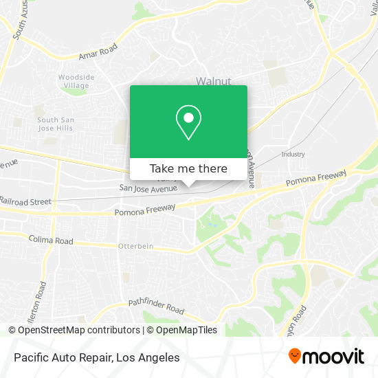 Pacific Auto Repair map