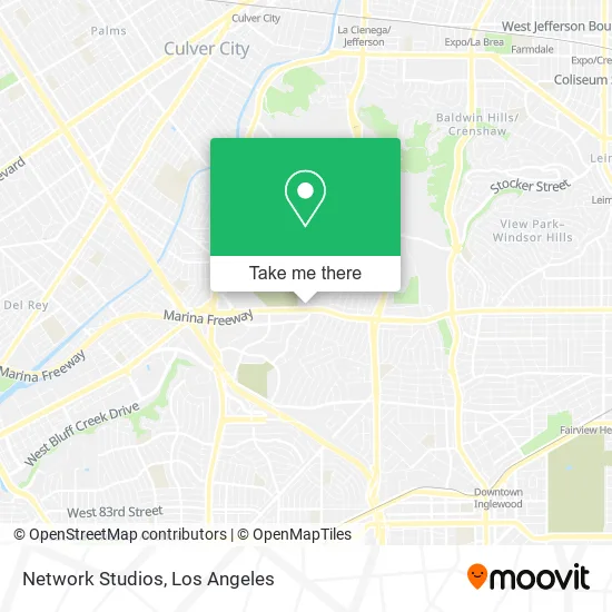 Mapa de Network Studios