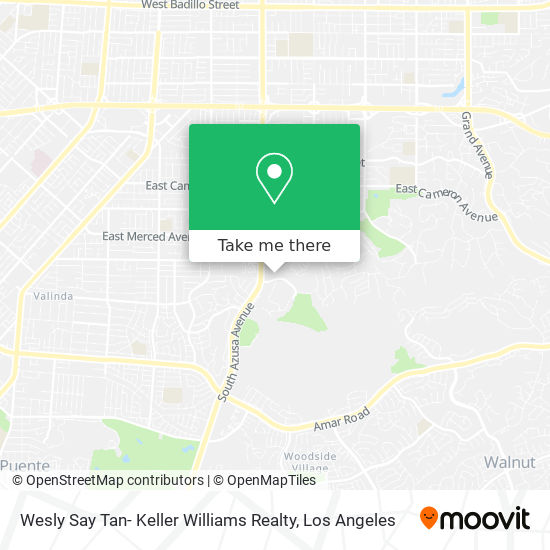 Wesly Say Tan- Keller Williams Realty map