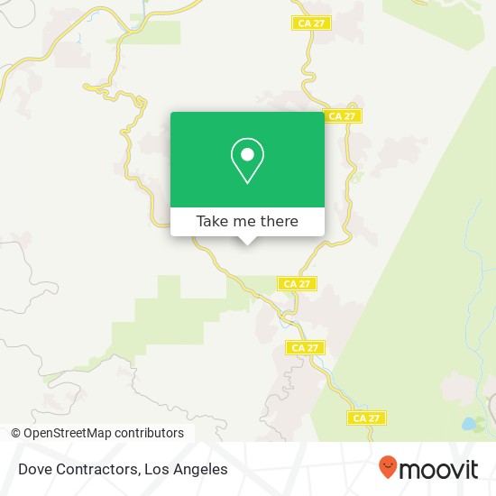 Dove Contractors map