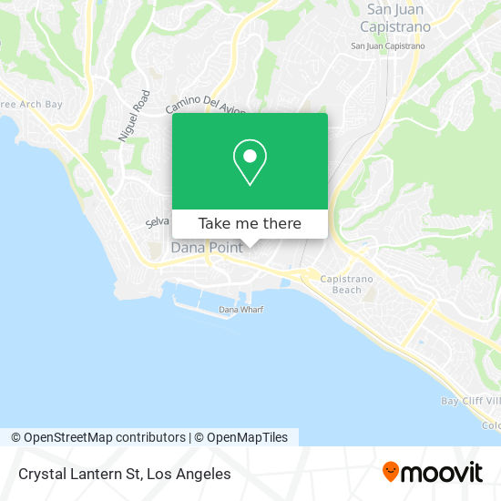 Crystal Lantern St map