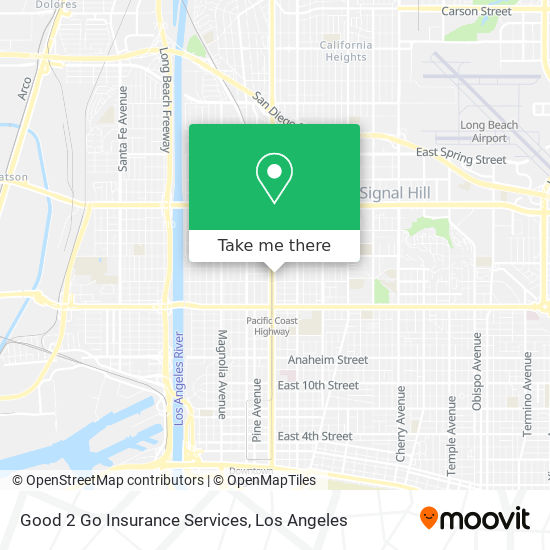 Good 2 Go Insurance Services map