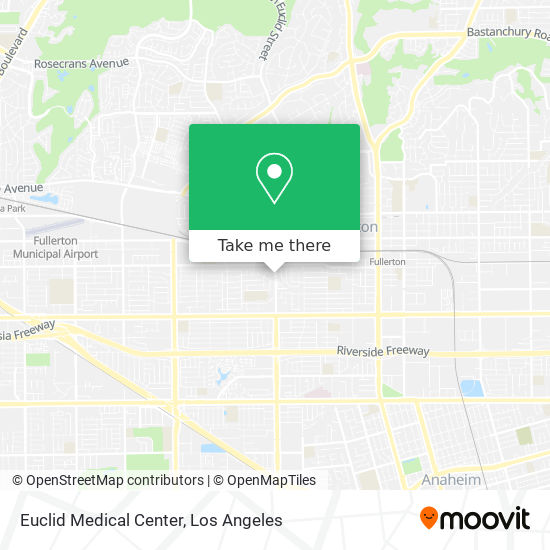 Mapa de Euclid Medical Center