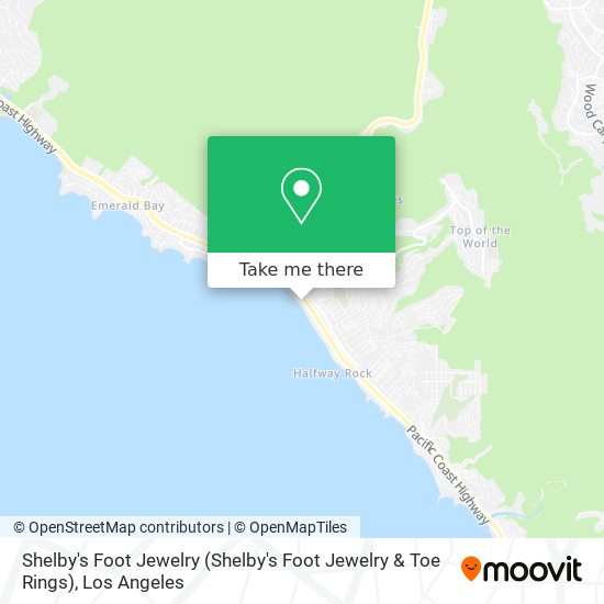 Shelby's Foot Jewelry (Shelby's Foot Jewelry & Toe Rings) map