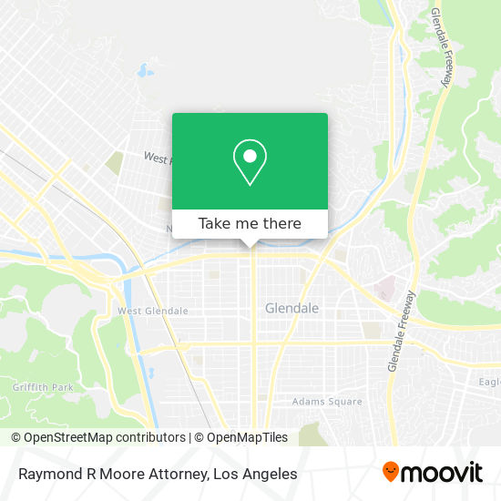 Mapa de Raymond R Moore Attorney