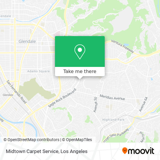 Midtown Carpet Service map