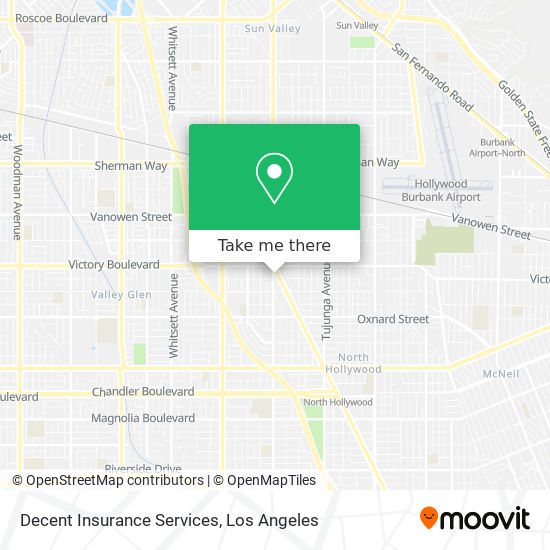 Mapa de Decent Insurance Services