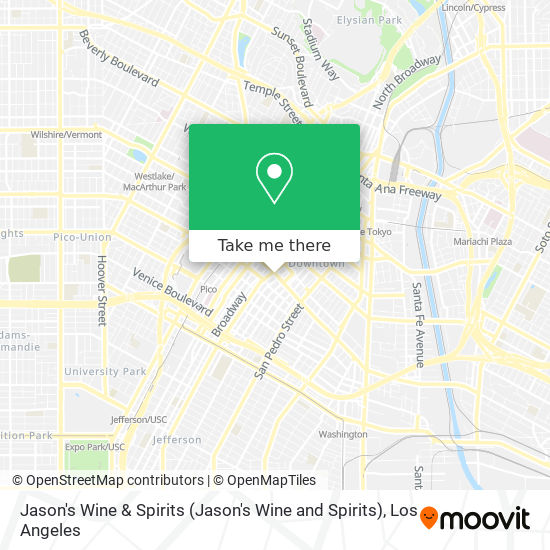 Mapa de Jason's Wine & Spirits