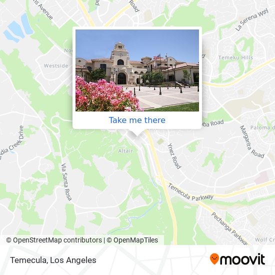 Temecula map