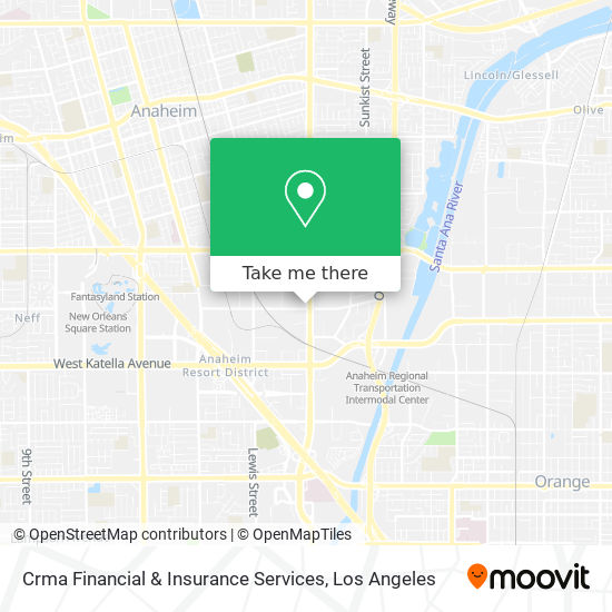 Crma Financial & Insurance Services map