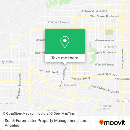 Soll & Foremaster Property Management map