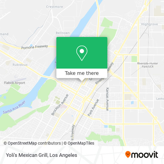 Yoli's Mexican Grill map