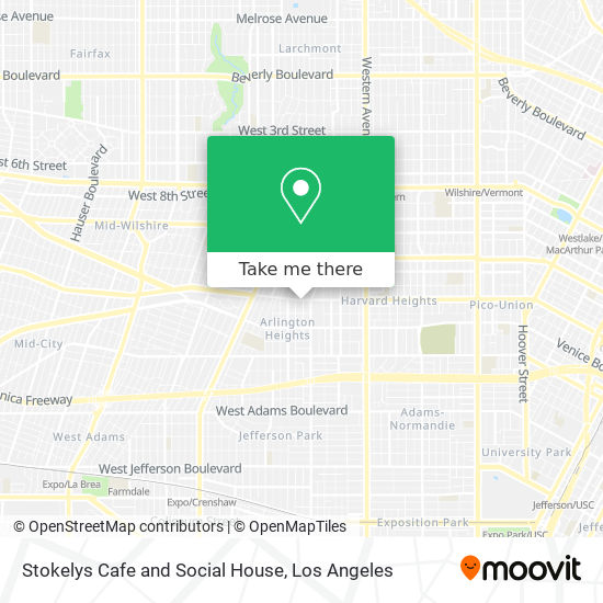 Mapa de Stokelys Cafe and Social House