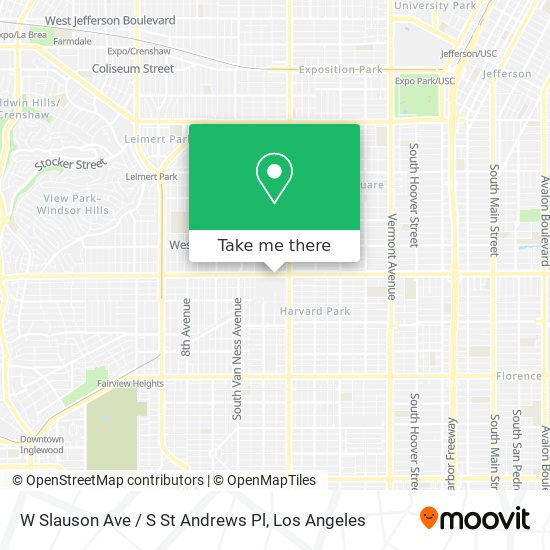 Mapa de W Slauson Ave / S St Andrews Pl