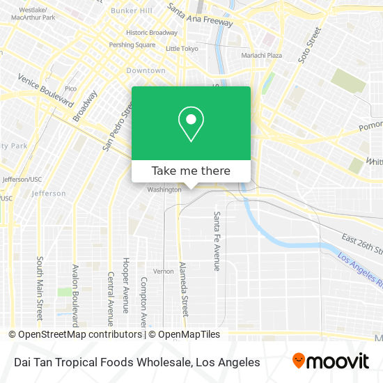 Mapa de Dai Tan Tropical Foods Wholesale