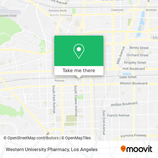 Western University Pharmacy map