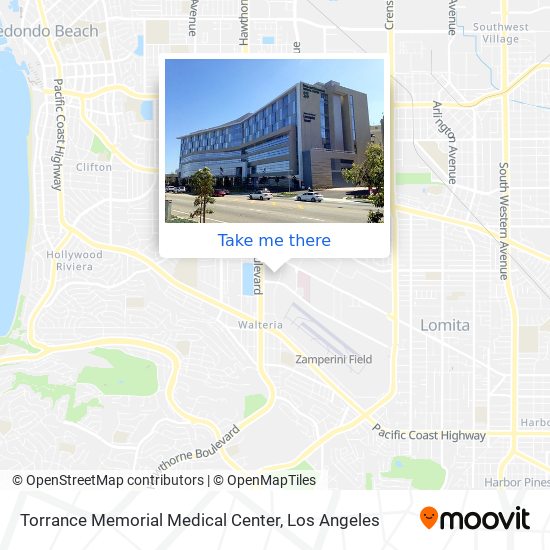 Torrance Memorial Medical Center map